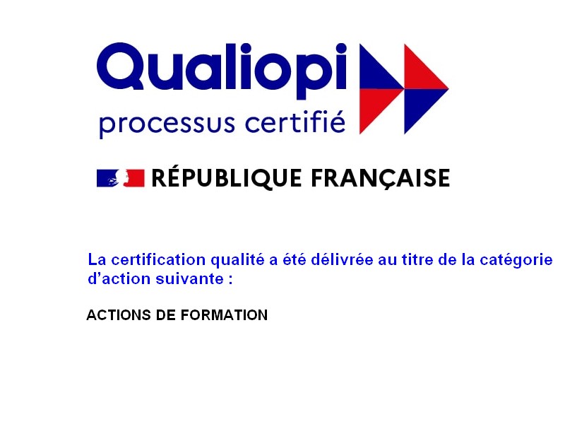 Certificat Qualiopi — INEDIIA, organisme de formation certifié